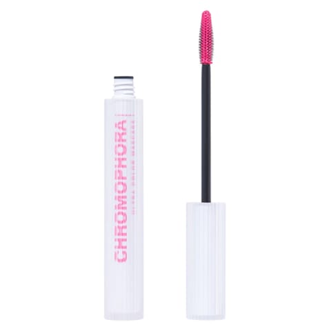 Influence Beauty Color Mascara Chromophora 04 Neon Fuchsia - ریمل رنگی و پر جنب و جوش برای آرایش چشم جسورانه