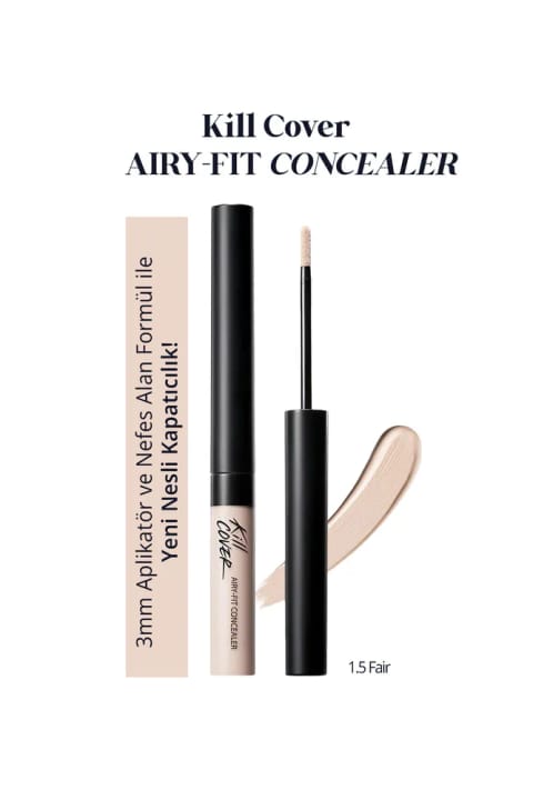کانسیلر CLIO Kill Cover Airy-Fit — 1 5 Fair