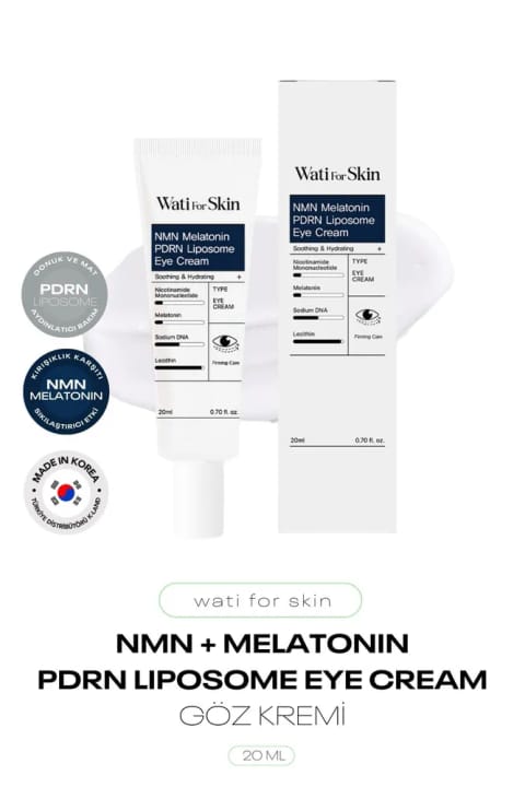 wati for skin NMN, Melatonin ve PDRN Liposome ضد چروک و لیفتینگ دور چشم