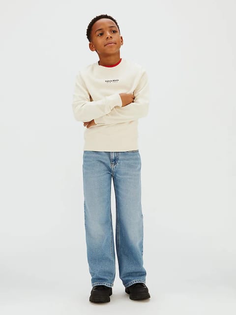 پسرانه سویشرت مینیمال لوگو Calvin Klein