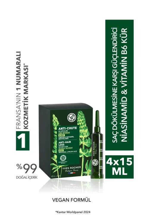 Yves Rocher کور تقویتکننده Niacinamide و Vitamin B6 ضد ریزش مو
