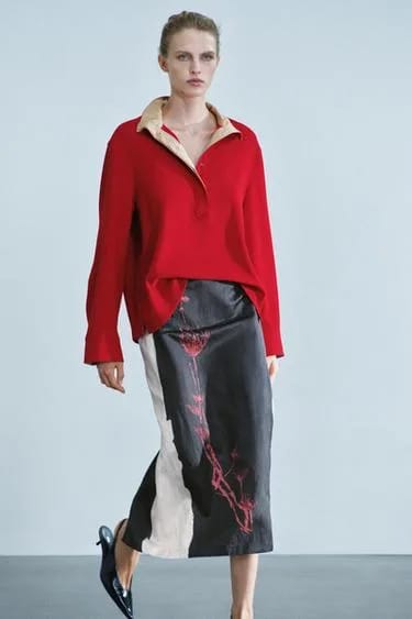 پیراهن کنتراست ZW COLLECTION