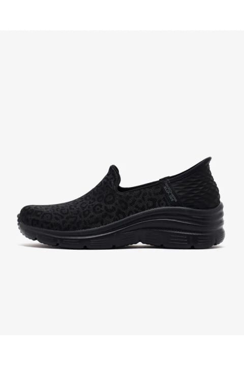 SKECHERS FASHION FIT کفش اسپرت زنانه مشکی 896414TK BBK