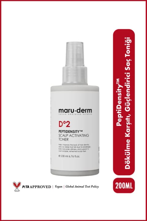 Maru.Derm PeptiDensity™ تونیک ضد ریزش مو – تقویتکننده تراکم مو...