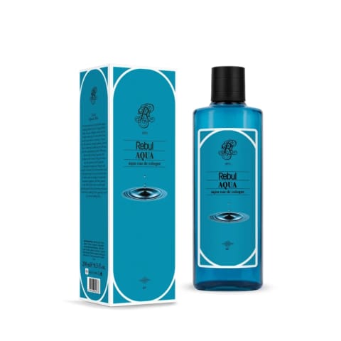 Rebul Aqua EDC ادکلن کلاسیک شیشه‌ای ۲۵۰ میلی‌لیتر