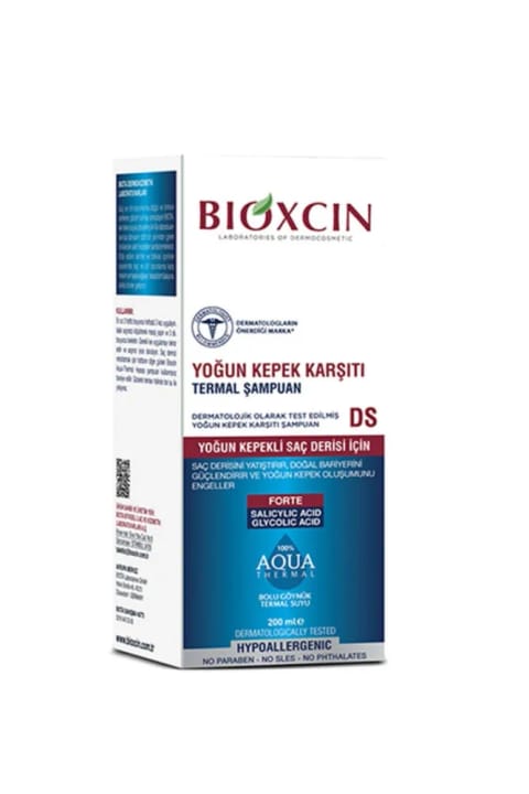 Bioxcin Aqua Thermal شامپوی ضد شوره قوی DS 200ml