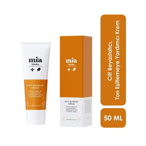 Mia Klinika کرم روشنکننده پوست و یکنواختکننده تیرگیها ۵۰ میلیلیتر