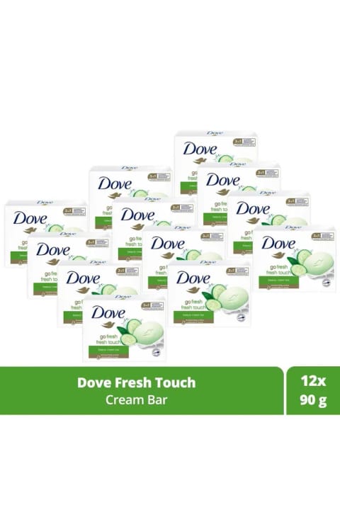 Dove Beauty Cream Bar Go Fresh Fresh Touch مرطوبکننده 90 گرمی x12