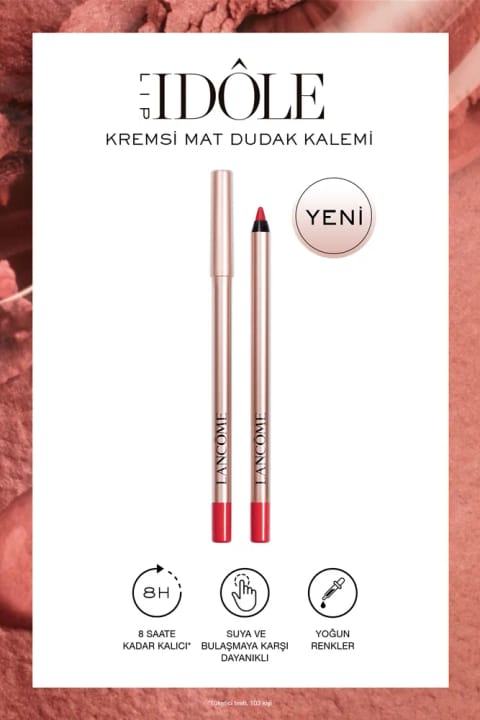 Lancome Lip Idole Liner کرمی خط لب 100 - Red Now