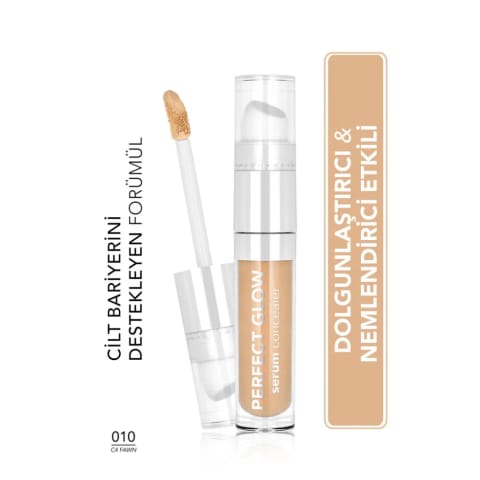 Flormar Perfect Glow سرم کانسیلر مرطوب و درخشان 010 C4 Fawn
