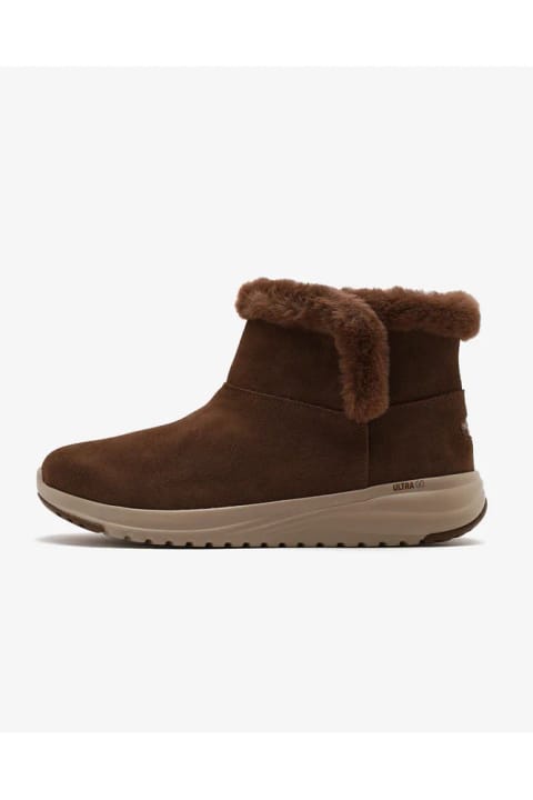 SKECHERS ON-THE-GO STELLAR-COZY STEP زنانه چکمه برفی قهوهای 144775 CHOC