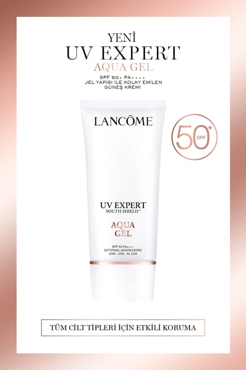 کرم ژل ضدآفتاب Lancome UV Expert Youth Shield Aqua Gel SPF 50 حجم ۵۰ میلیلیتر