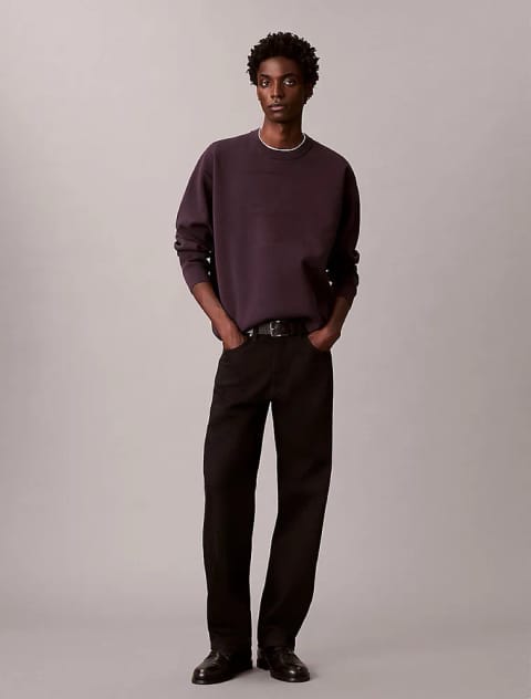 Calvin Klein پیراهن کشمیر با لوگوی Chest Logo مردانه