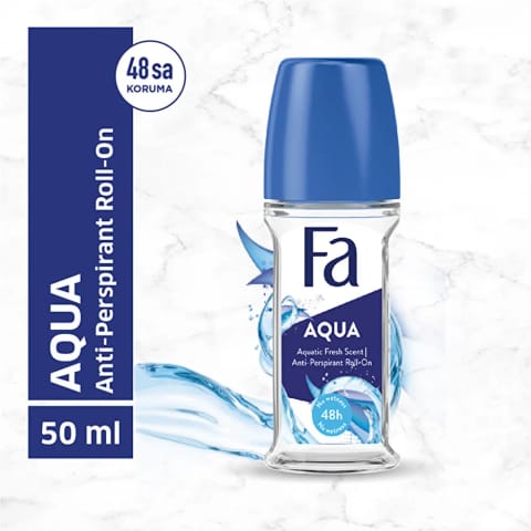 Fa Aqua دئودورانت رولآن زنانه ۵۰ میلیلیتر
