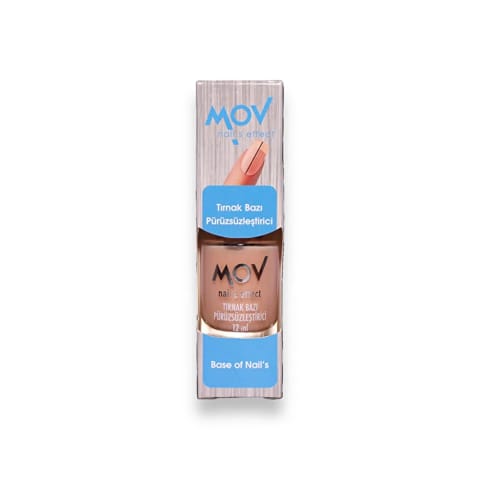 Mov بیس و صافکننده ناخن ۱۲ میل