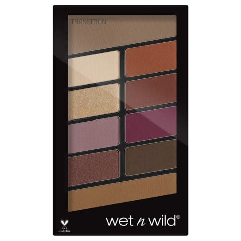 wet n wild Color Icon 10 رنگ پالت سایه چشم Rose in the Air