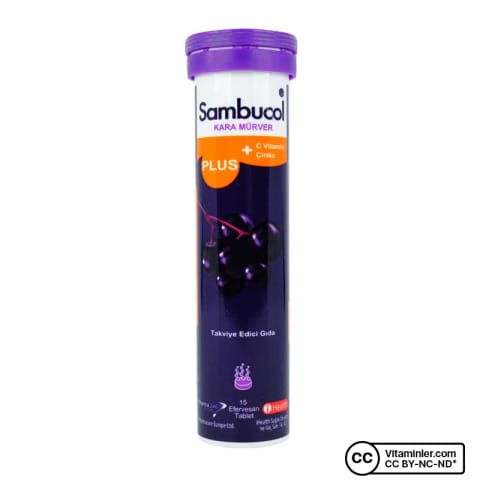 Sambucol Plus قرص جوشان ۱۵ عددی