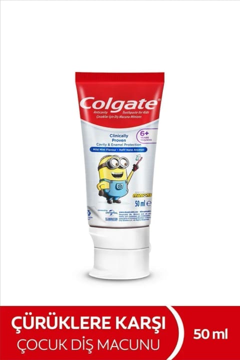 Colgate Minions خمیردندان کودکان موثر در برابر پوسیدگی ۵۰ میلیلیتر