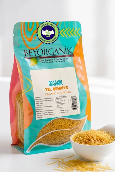 BEYORGANİK ارگانیک رشته مویی ۲۵۰ گرم (آنالیز شده از نظر آفتکش)