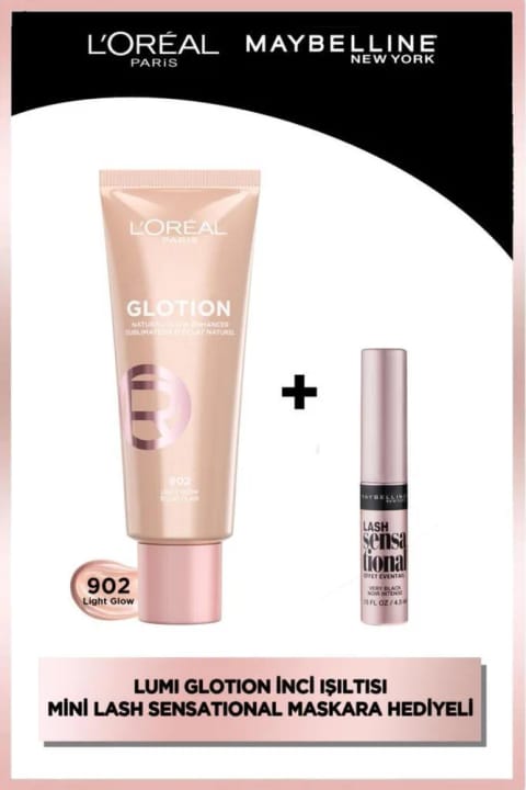 L'Oreal Paris Glotion 902 All-in-one روشن‌کننده و ماسکارا Mini Lash Sensational
