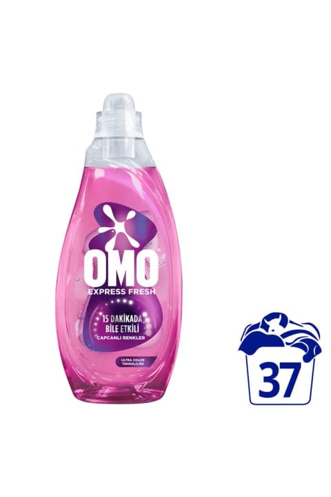Omo Express Fresh Capcanlı Renkler مایع لباسشویی رنگی و مشکی