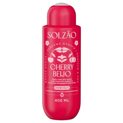 Solzao Cherry Beijo شاور ژل 400 میلی‌لیتر