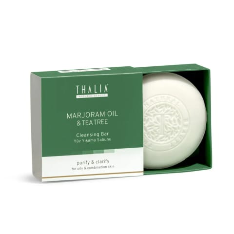 Thalia مرزنجوش و روغن درخت چای صابون جامد شستشوی صورت ۱۲۰ گرم