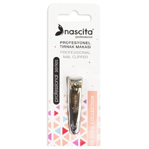 Nascita Gold قیچی ناخن حرفه‌ای کوچک 20