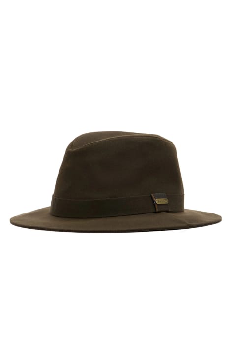 کلاه Barbour Vintage Yağlı مدل OL72 رنگ Olive