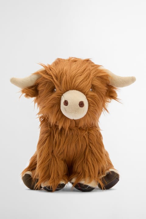 اسباببازی سگ Barbour Dog Highland Cow BR11 Brown Classic