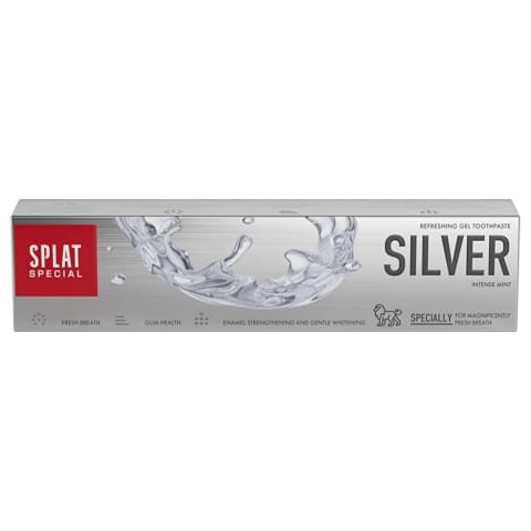 خمیر دندان Splat Special Silver White 75 میلی‌لیتر