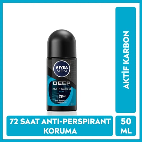 Nivea Men رولآن دئودورانت Deep Dimension Beat 50ml