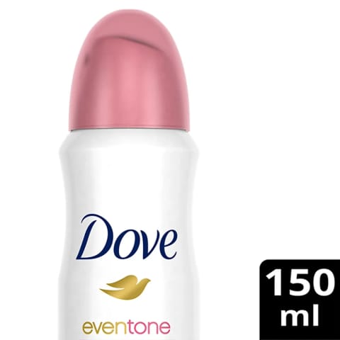 Dove اسپری دئودورانت زنانه Even Tone با عصاره گل همیشهبهار ۱۵۰ میلیلیتر