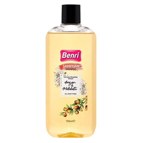 شامپو آرگان و رازیانه Benri 750 میلیلیتر