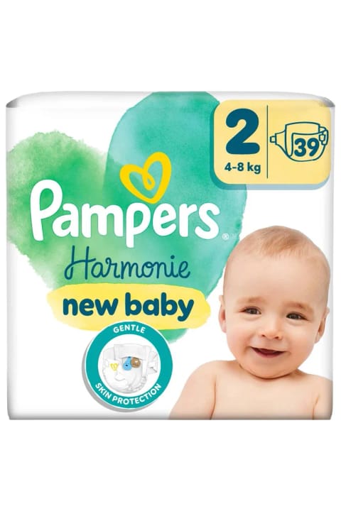 Prima Pampers Harmonie پوشک بچه سایز 2 (39 عددی)