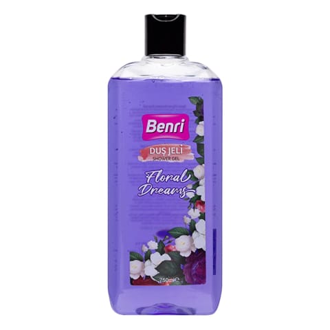 Benri ژل دوش فلورال دریمز ۷۵۰ میلیلیتر