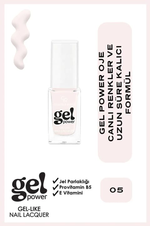 Golden Rose Gel Power Oje - No: 05