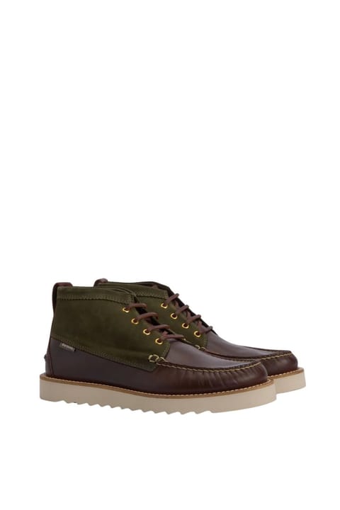 بوت چوکا Barbour Hadston OL32 زیتونی/قهوهای تیره