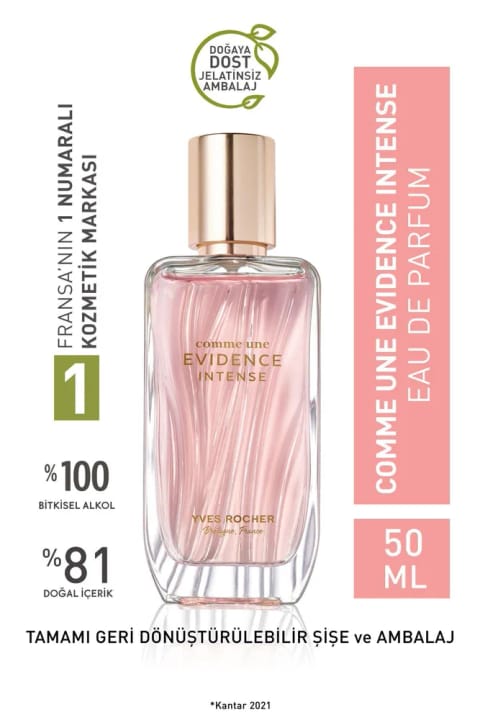Yves Rocher Comme une Evidence Intense عطر زنانه EDP