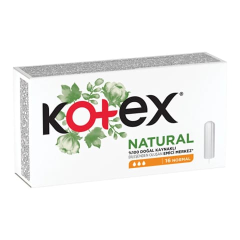 Kotex Natural Normal Tampon 16 عدد