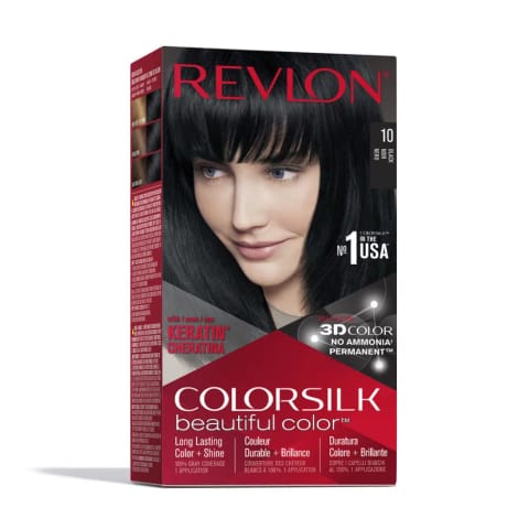 رنگ موی ریولون ColorSilk بلک ۱۰