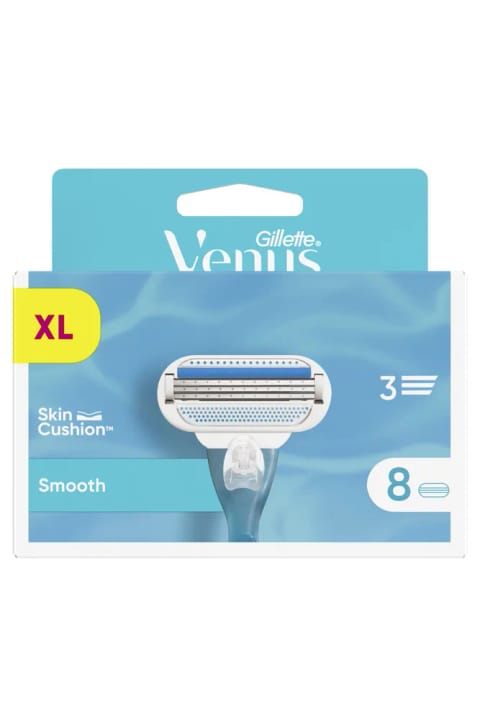 Gillette Venus Smooth تیغ یدکی اصلاح 8 عددی