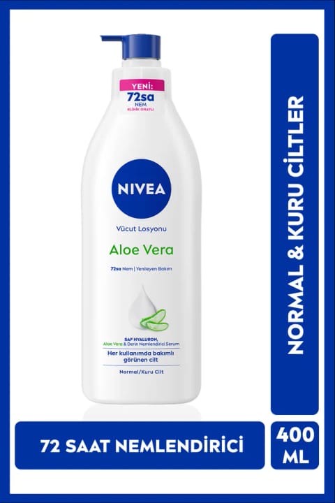 NIVEA لوسیون مرطوب‌کننده آلوئه‌ورا ۴۰۰ میلی‌لیتر