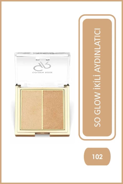 گلدن رز So Glow! هایلایتر دوئو - 102 Sunshine - هایلایتر دو رنگ