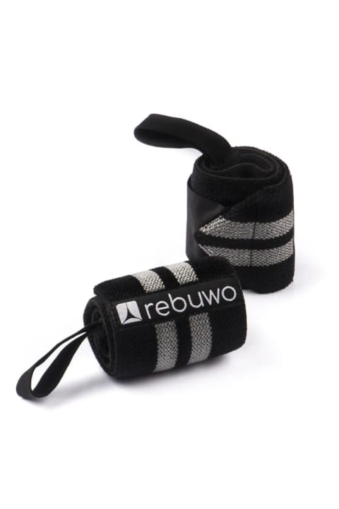 دستبند قدرتی Rebuwo (بسیار سخت) برای وزنه‌برداری و بدنسازی، مچ‌بند حمایتی ۲...