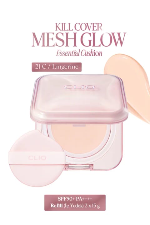 CLIO Kill Cover Mesh Glow Essential Cushion Set (21C...)