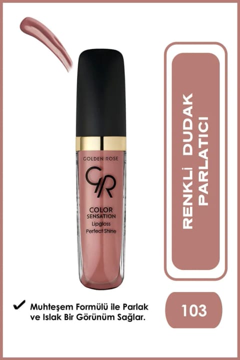 Golden Rose Color Sensation Lipgloss - 103 - براق کننده لب