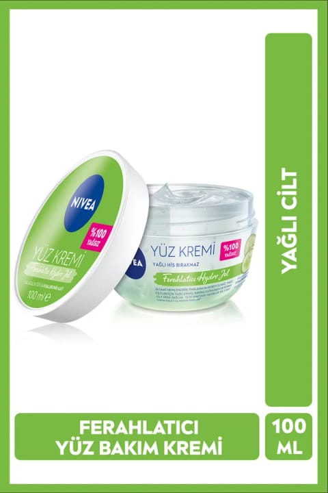 NIVEA کرم مراقبتی هیدروژل طراوتبخش 100 میلیلیتر، بیس آرایش، آبرسانی 24 ساعته