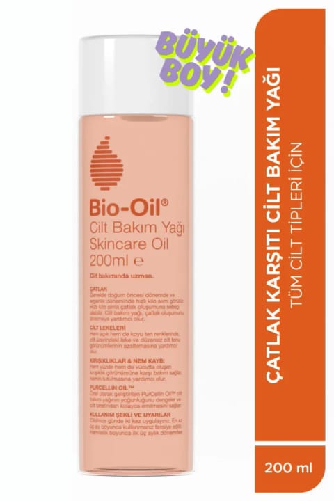 روغن مراقبت از پوست مرطوبکننده ضد ترک Bio-Oil 200 ml ضد لک بارداری...