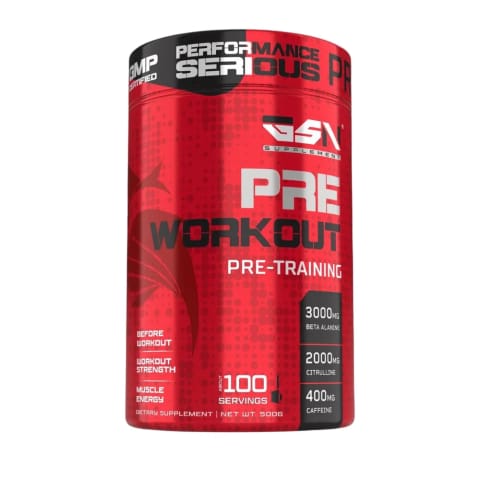 پیش تمرین Gsn Preworkout Ultra Performance Series 500 گرمی 100 سروینگ